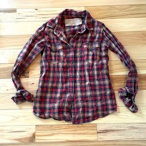 Gramicci plaid flannel shirt